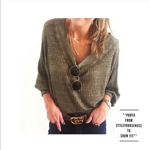 NWT Free People Slouchy Thermal